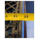 Silver Platter and (6) Plastic Bread Trays