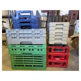(13) Plastic Dishwasher Racks