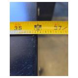 Black Metal 2-Drawer Alera File Cabinet