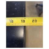 Black Metal 2-Drawer Alera File Cabinet