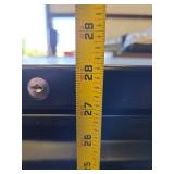 Black Metal 2-Drawer Alera File Cabinet