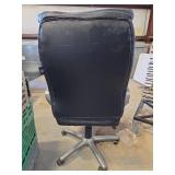 Serta Office Chair and Wooden chair