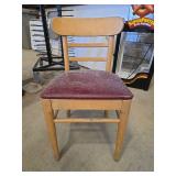 Serta Office Chair and Wooden chair