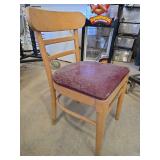 Serta Office Chair and Wooden chair