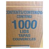 (6) Boxes of Lids