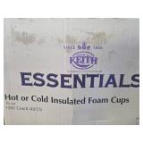 Foam Cups, Plastic Lids, and Cup Sleeves