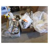 (2) Mason Jars, Cups, Lids, Utensils, Napkins, Paper Bags, Coffee Filters