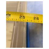 (6) Food Containers (3) Commercial Dishwasher Racks