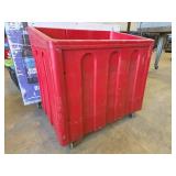 Large Red Rolling Ice Caddy