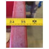 Large Red Rolling Ice Caddy