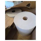 (2) Paper Towel Rolls, Box of Dry Waxed Sheets, Box of napkins