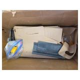 (2) Paper Towel Rolls, Box of Dry Waxed Sheets, Box of napkins