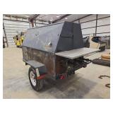 Holstein Towable BBQ Smoker Grill