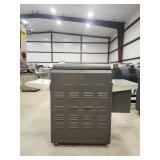 Traeger Wood Pellet Grill with Cabinet Stand