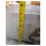 Aluminum Box with Handles and Gas Ball Valves