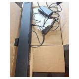 onn Bluetooth 5.1 Channel Ultra-Slim Surround Soundbar System with Dolby Atmos  36   Black - Missing power cord