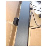 onn Bluetooth 5.1 Channel Ultra-Slim Surround Soundbar System with Dolby Atmos  36   Black - Missing power cord