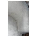 Mainstays Boucle Swivel Accent Chair, Cream