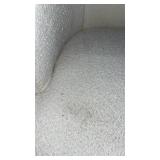 Mainstays Boucle Swivel Accent Chair, Cream