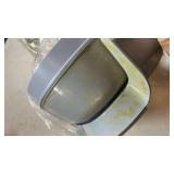 Beautiful 5 in 1 Electric Skillet - Expandable up to 7 Qt with Glass Lid  Cornflower Blue by Drew Barrymore