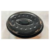Granite Ware 18  Covered Oval Roaster  15 Pound Capacity  Roasting Pan