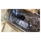 Presto 5 Qt Dual Basket Pro Fry Immersion Element Black Deep Fryer 05489