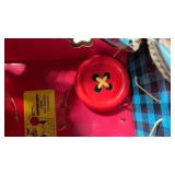 Thready Bear: Interactive Fabric Teddy, Encourages Creative Thinking