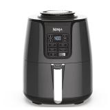 Ninja 4 Qt Air Fryer  Nonstick Basket with Crisper Plate  1550 Watts  Blak