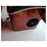 Frigidaire 26 lbs/Day Capacity Bullet Ice Maker  Red Stainless Steel