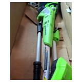 Greenworks POWERALL 8" 24V 2Ah Cordless Polesaw Kit with Battery and Charger: 9