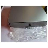 Nifty Solutions Cocktail Beverage Bartesian Capsule Drawer 36 Pod Capacity  Smooth Glide Rolling Drawer  Silver