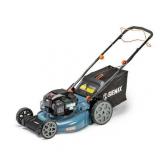 SENIX 22-Inch 163 cc 4-Cycle Gas Powered RWD Self-Propelled Lawn Mower  3-In-1  1-Step Start Auto Choke  Single Lever Height Adjustment  11-In Rear Wheels  LSSG-H1 - Retail: $439.99