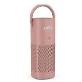 Pure Enrichment Pure Zone Mini Personal Air Purifier Blush: HEPA Filter, USB Powered, 3 Settings, 5-Year Warranty