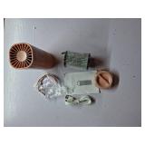 Pure Enrichment Pure Zone Mini Personal Air Purifier Blush: HEPA Filter, USB Powered, 3 Settings, 5-Year Warranty