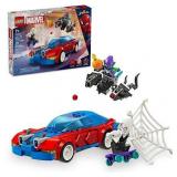 LEGO Marvel Spider-Man Race Car & Venom Green Goblin Building Toy 76279