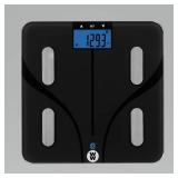 Weight Watchers by Conair Bluetooth Body Analysis Bathroom Scale  Measures Body Fat  Body Water  Bone Mass  Muscle Mass & BMI