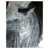 Better Homes & Gardens Colebrooke 37" Round 50,000 BTU Propane Gas Fire Pit Table with Glass Beads, Metal Lid and Protective Cover - Retail: $297