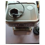 Chefman Crema Supreme Espresso Machine with Conical Burr Grinder and Steam Wand - Stainless Steel  - Retail: $349