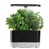 AeroGarden Harvest  Black with Gourmet Herbs Seed Kit - Retail: $140.40 (missing attachment)