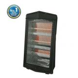 Midea 1500W Quartz Electric Space Heater  MSH20Q3ABB  Black