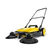 Karcher S 4 Twin Outdoor Push Sweeper  5.25 Gallon  Walk-Behind Street Sweeper - Retail: $125.37