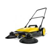 Karcher S 4 Twin Outdoor Push Sweeper  5.25 Gallon  Walk-Behind Street Sweeper - Retail: $125.37