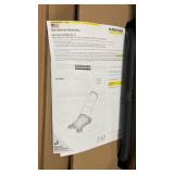 Karcher S 4 Twin Outdoor Push Sweeper  5.25 Gallon  Walk-Behind Street Sweeper - Retail: $125.37