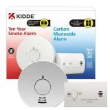 Kidde 10 Year Smoke Alarm and Carbon Monoxide Value Pack  Models i1040 and KN-COB-LP2
