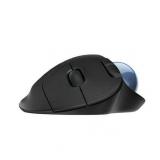 Logitech Ergonomic Wireless Trackball Mouse  Easy Thumb Control  Smooth Tracking  Black  Walmart Exclusive