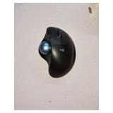 Logitech Ergonomic Wireless Trackball Mouse  Easy Thumb Control  Smooth Tracking  Black  Walmart Exclusive