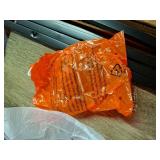 Mainstays Metal Frame 6 Shelf Bookcase, Brown/Black