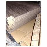 Mainstays Metal Frame 6 Shelf Bookcase, Brown/Black