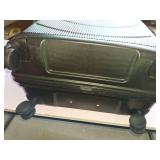 Landisun Luggage Sets 3 Piece, Hard Shell Suitcase Set with Spinner Wheels TSA Lock Carry on and Checked Travel Luggage, Black