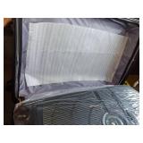 Landisun Luggage Sets 3 Piece, Hard Shell Suitcase Set with Spinner Wheels TSA Lock Carry on and Checked Travel Luggage, Black